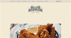 Desktop Screenshot of blueribbonrestaurants.com